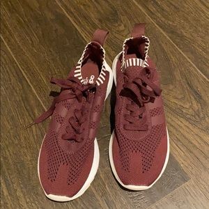 Dark Red Adidas Sneakers, size women’s 7.5